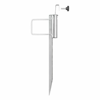 Piquet de parasol rotatif pour corde a linge 45 cm diametre 35 mm