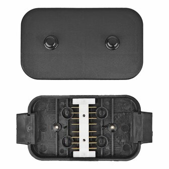 Bo&icirc;te de connexion de cables en plastique 8x4 broches connexions croisees