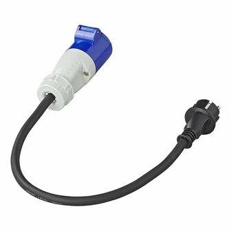Rallonge 40 cm 3x2,5 mm&sup2; de la prise Schuko vers la prise CEE