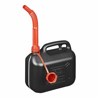 Bidon 5L plastique noir homologue ONU