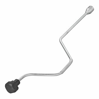 Manivelle 620 mm/19 mm pour support d&#039;angle