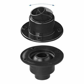Pieds de table rotatifs - lot de 4 pieces