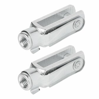 Fourche M8 58 mm - lot de 2 pieces sous blister