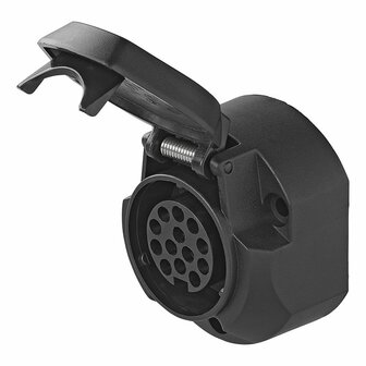 Prise 13 broches type Jaeger avec micro-interrupteur sous blister