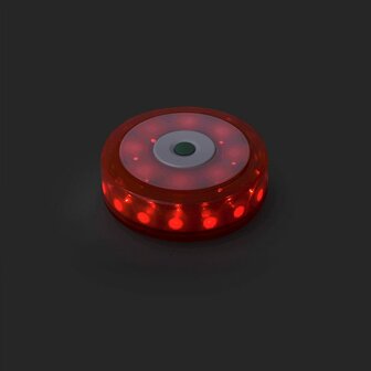 Disque d&#039;avertissement 16+8LED orange