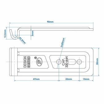 Contrepartie pour verrou de tension SPP ZN-06