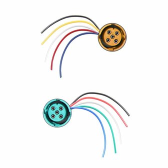 Kit de connexion 5 poles 15 cm pour feux arriere sous blister