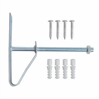 Ensemble de supports de pneus 2 pieces pour montage mural
