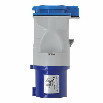 Adaptateur de prise CEE vers prise fran&ccedil;aise