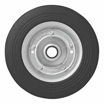 Jante de roue avant en metal avec pneu en caoutchouc 200x50mm