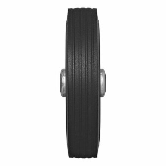 Jante de roue avant en metal avec pneu en caoutchouc 200x50mm