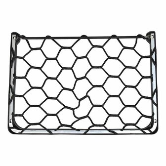 Filet de rangement elastique 31x21cm avec cadre en plastique NS-10
