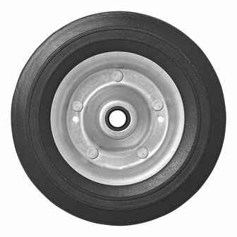 Jante de roue avant en metal avec pneu en caoutchouc 200x60mm