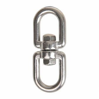 Verrouillage pivotant 8 mm, acier inoxydable A4 AISI 316, il/il, 2&nbsp;500 daN