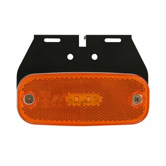 Feu de gabarit lateral 10-30V orange 110x45mm LED avec support
