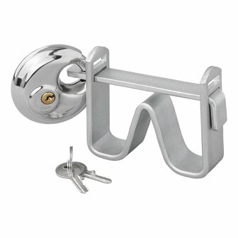 Modele de support de verrouillage d&#039;attelage avec verrouillage a disque