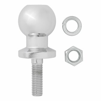 Boule d&#039;attelage droite M16 x 50 mm
