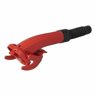 Bec verseur en metal rouge flexible adapte a l&#039;essence diesel