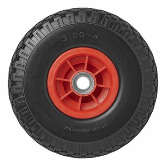 Roue avant avec jante en plastique et pneu PU 260x85mm