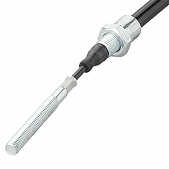 Cable de frein 1630/1840 mm, douille de diametre 22 mm, compatible avec Knott/Schlegl/Nieper/Avonride/BPW