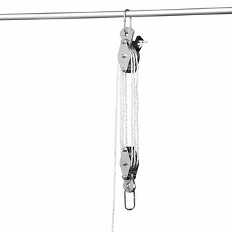 Treuil manuel avec cable en nylon de 20 m