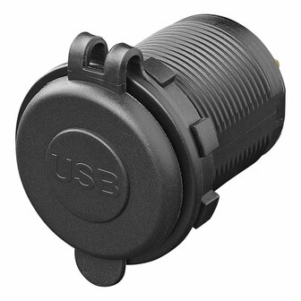 Chargeur rapide USB integre 2 voies 12/24V 3A type A + C