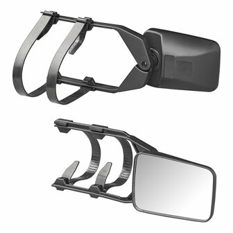 Retroviseur de caravane Basic verre plat 355 x 110 x 160 mm PM