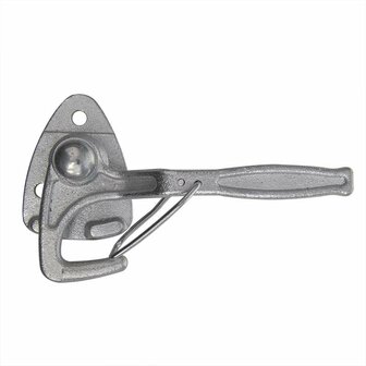 Crochet de valve n&deg; 0 droit 140 mm avec illet a visser