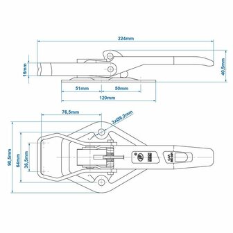 Pince a bascule SPP ZB-05A