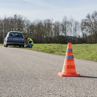 Cone de securite pliable