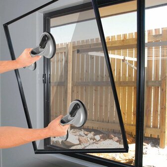Palonnier a ventouses en aluminium avec 2 ventouses