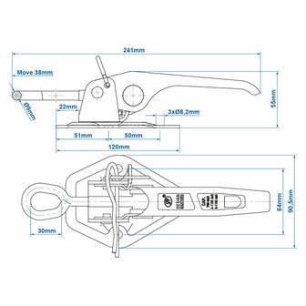 Pince a bascule SPP ZB-03A
