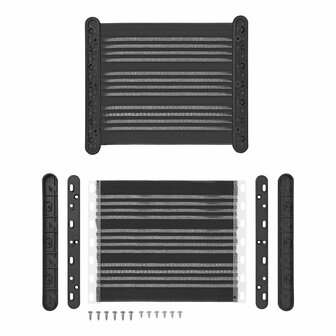 Filet de rangement elastique M 26 x 26,5 cm avec attache en plastique