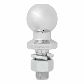 Boule d&#039;attelage droite M22 x 50 mm homologuee type E