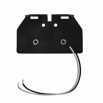 Feu de gabarit 12/24V rouge 110x40mm LED avec support