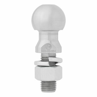 Boule d&#039;attelage droite M24 x 55 mm homologuee type E