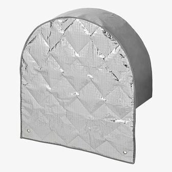 Enjoliveur de roue en aluminium reflechissant pour pneus de 15 a 17 pouces