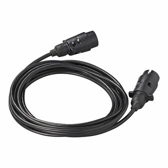 Rallonge 5M avec 2x fiches 7 broches PVC