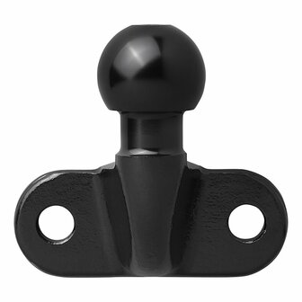 Boule d&#039;attelage coudee noire D17.2/S350 homologuee type E