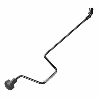 Manivelle 740 mm/19 mm avec cardan pour support d&#039;angle