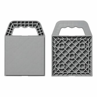 Plaques de base empilables avec poignee - lot de 4