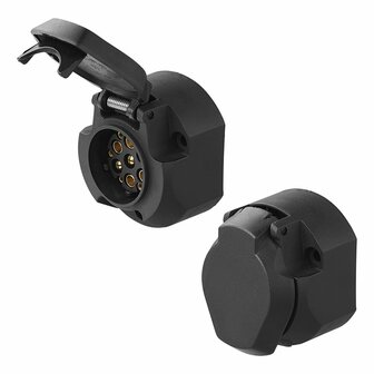 Prise PVC 13 broches type Multicon West sous blister