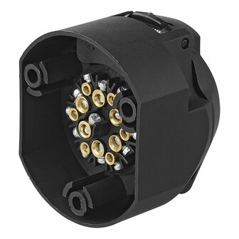 Prise PVC 13 broches type Multicon West sous blister