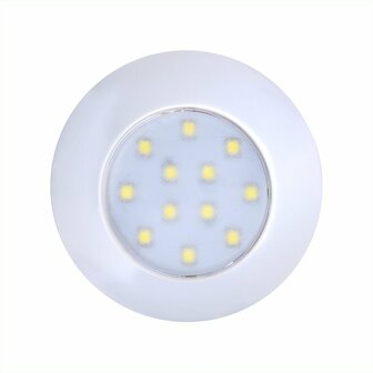 Plafonnier apparent 12 LED 12 V 240 lm  dia 75 x 18 mm