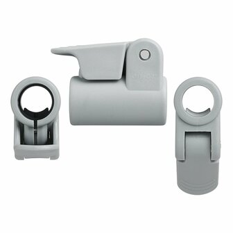 Collier de serrage pour mat de tente a attache rapide 19-22 mm - lot de 4 pieces