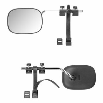 Miroir de caravane en verre plat 410 x 140 x 190 mm
