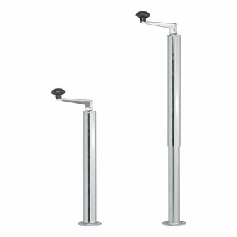 Pied de support 48 mm, extensible 700-650 mm