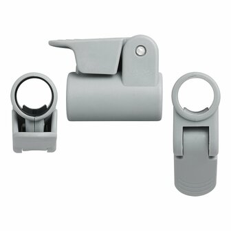 Collier de serrage pour mat de tente a attache rapide 22-25 mm - lot de 4 pieces