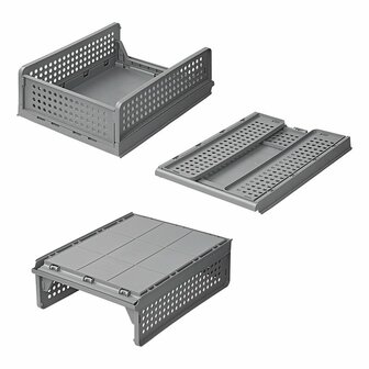 Organisateur de cuisine empilable a 2 niveaux