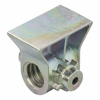 Bloc de broche a equerre  M20 x  dia 15 mm